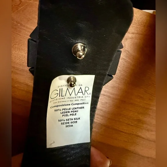 Giambattista Valli Haute Couture Leather & Silk Black Floral Waist Belt - Picture 7 of 11